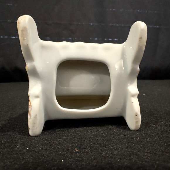 Vintage Porcelain Card Holder - Picture 4 of 4